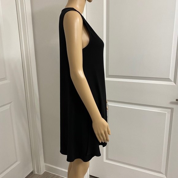 Alfani Swing Silhouette Sleeveless Tunic Top. Black. Small. Cute. Chick. Casual - Picture 5 of 10